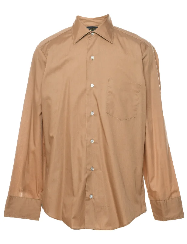 Light Brown Shirt - L Bohemian Men's Free