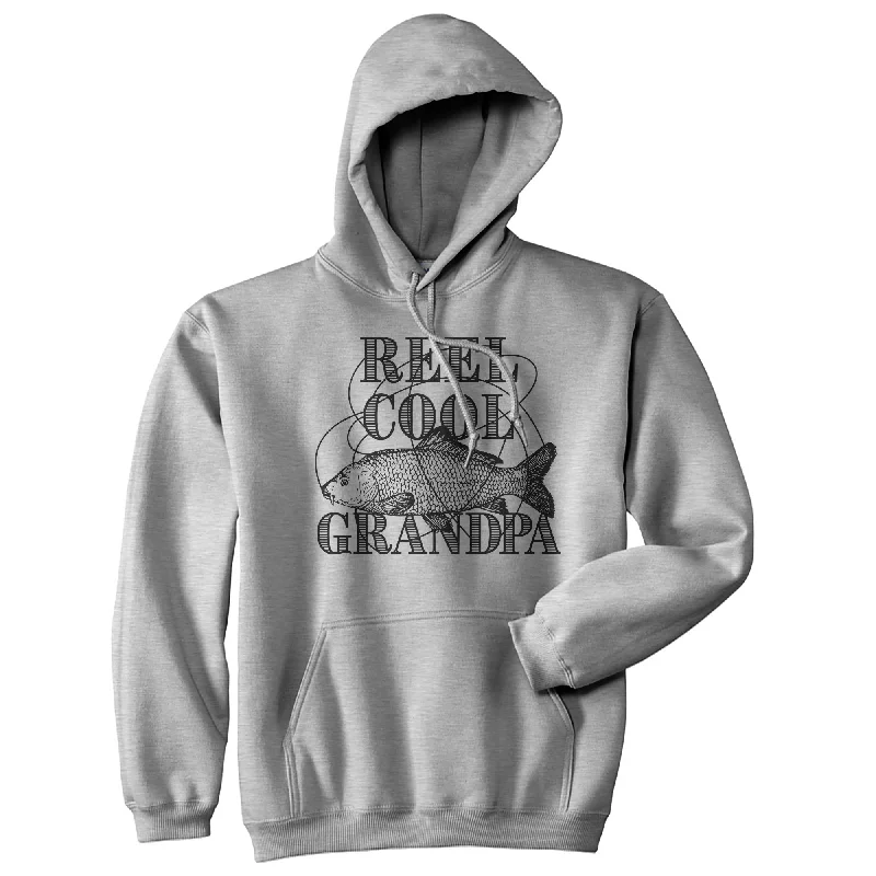 Reel Cool Grandpa Hoodie Modern Men's Tech