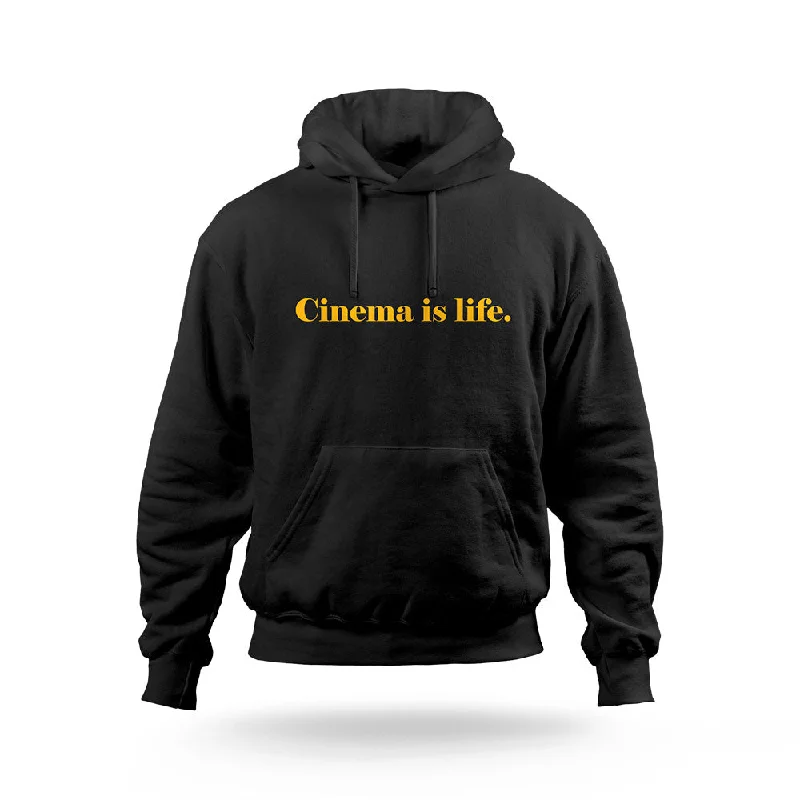 Cinema Is Life Hoodie Luxurious Men's High