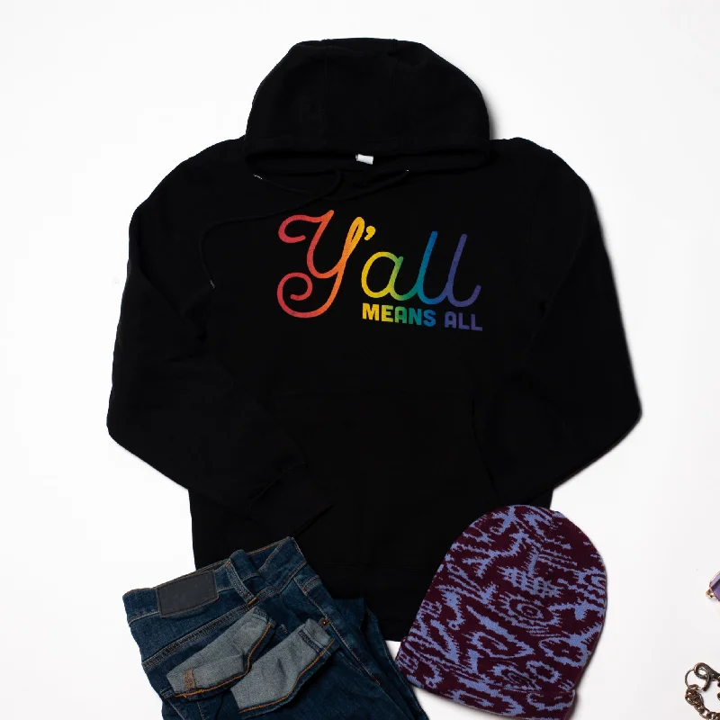 Yall Means All Hoodie - Pride Edition Luxurious Men's High