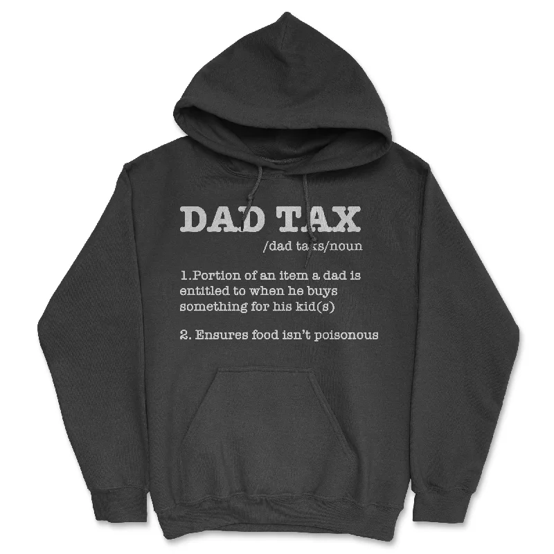 Dad Tax Definition Hoodie Dapper Men's Bow