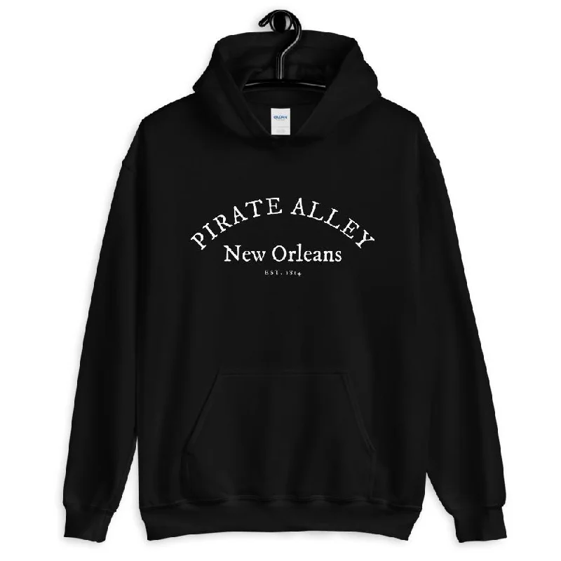 Pirate Alley Unisex Hoodie Laid