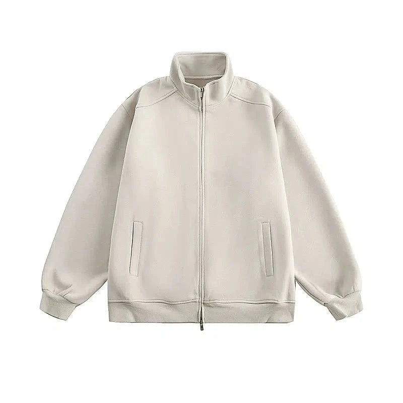 Casual Zip-Up Jacket Hip Men's Urban