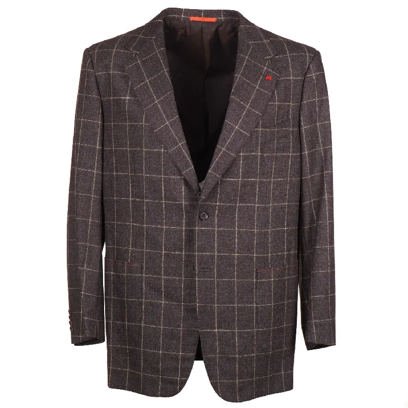 Isaia Classic-Fit Wool Suit Cozy Men's Winter