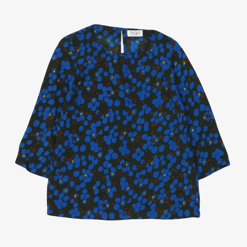 Floral Pullover Blouse Trendy Men's Oversized