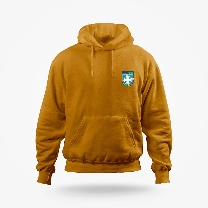 Brazil's No. 10 | Neymar Tribute Hoodie (Left Pocket) Cclassic Men's Tweed