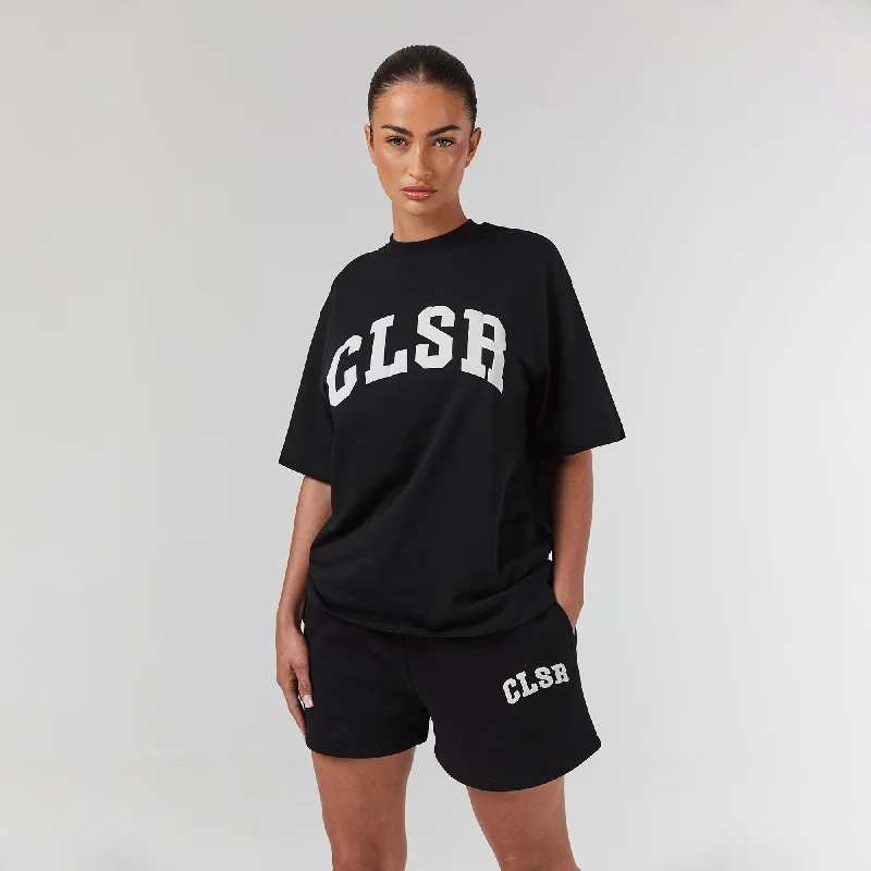 CLSR Varsity Twinset | Black Casual Men's Loose