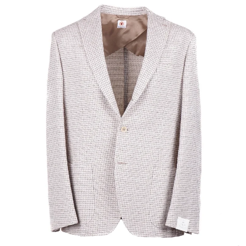 Luigi Borrelli Deconstructed Cotton Sport Coat Relaxed Men's Beach