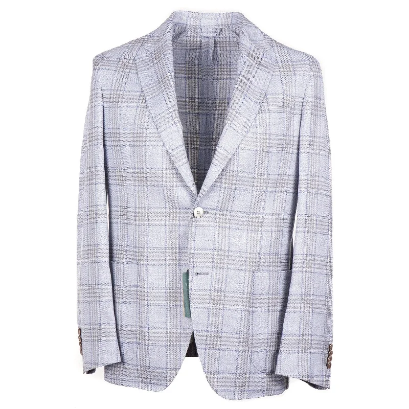 Luigi Borrelli Wool Silk and Linen Sport Coat Street