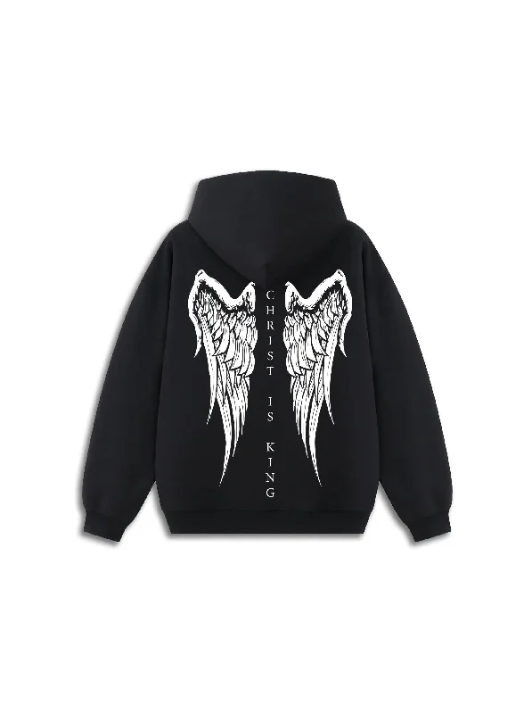 Christ Is King Wing Hoodie Casual Men's Japanese 