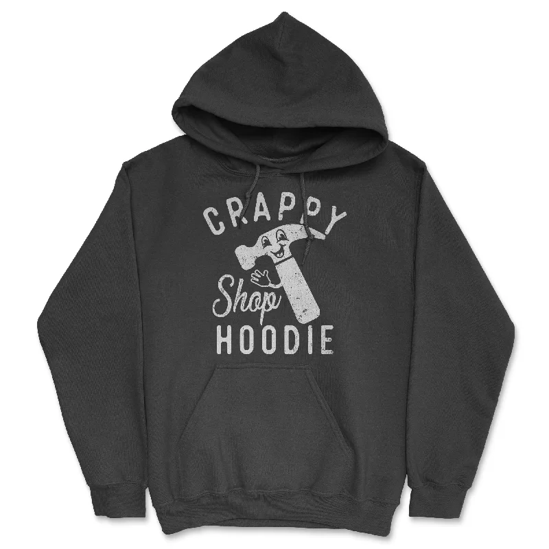 Crappy Shop Hoodie Hoodie Hip Men's Retro