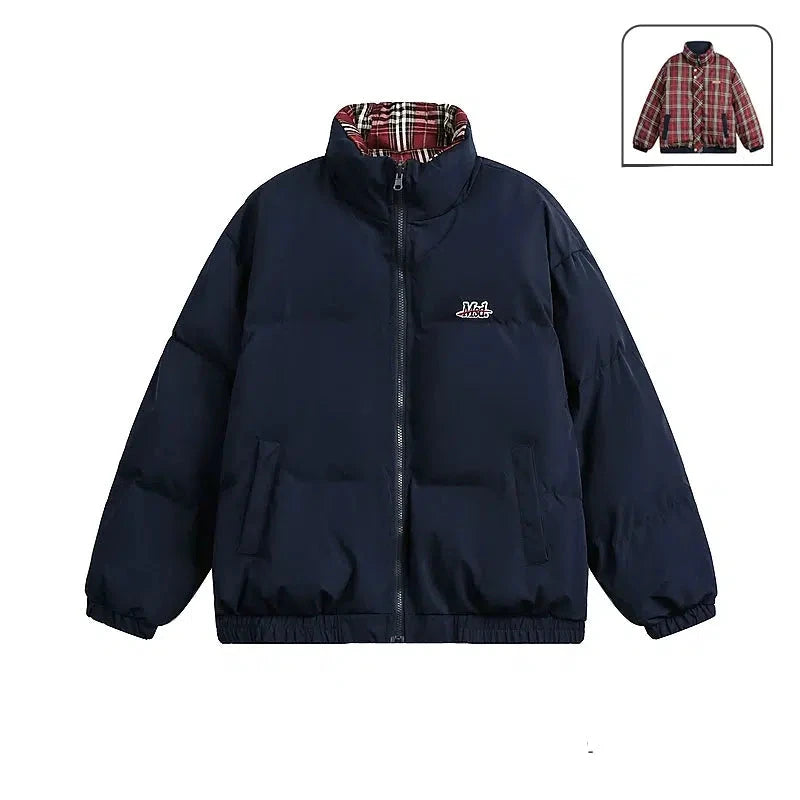 Reversible Cotton-Padded Jacket Bold Men's Statement