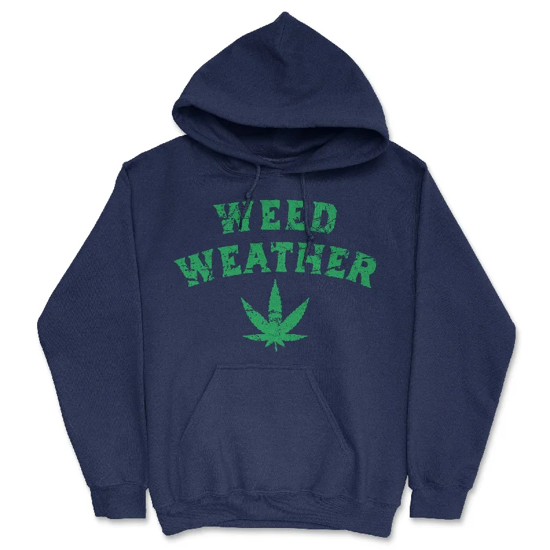 Weed Weather Hoodie British Gentleman Style