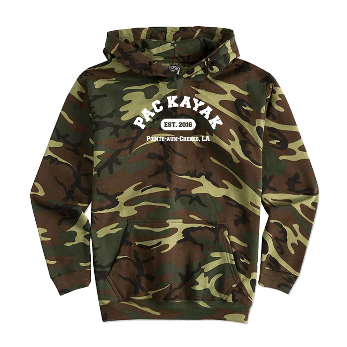 #PACKAYAK Camo Hoodie Sleek Men's Contemporary 