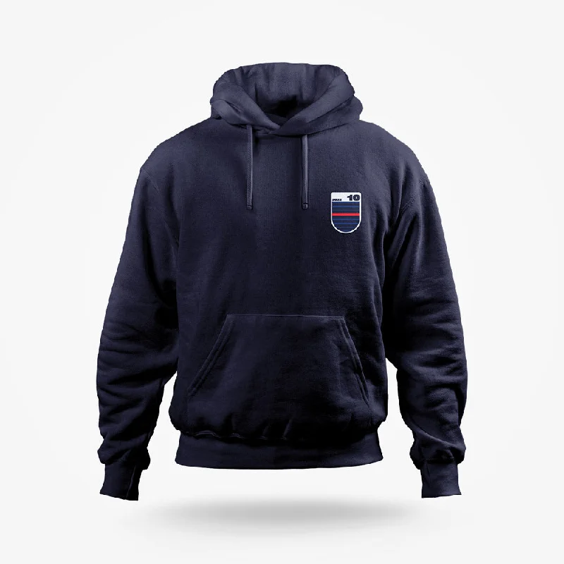 France's No. 10 | Mbappe Tribute Hoodie (Left Pocket) Athletic Men's High