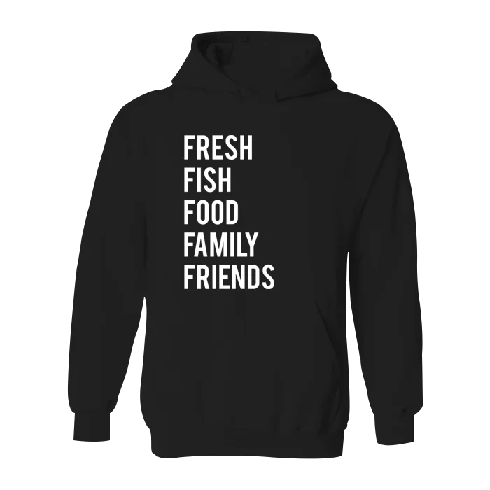 #FRESHFAM Classic Heavy Hoodie Unique Men's Patch