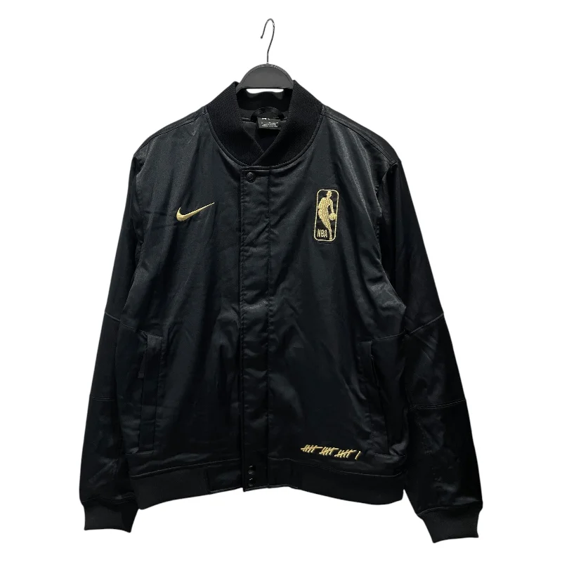 NIKE/Jacket/M/Nylon/BLK/Nba Finals Jacket Preppy Men's College