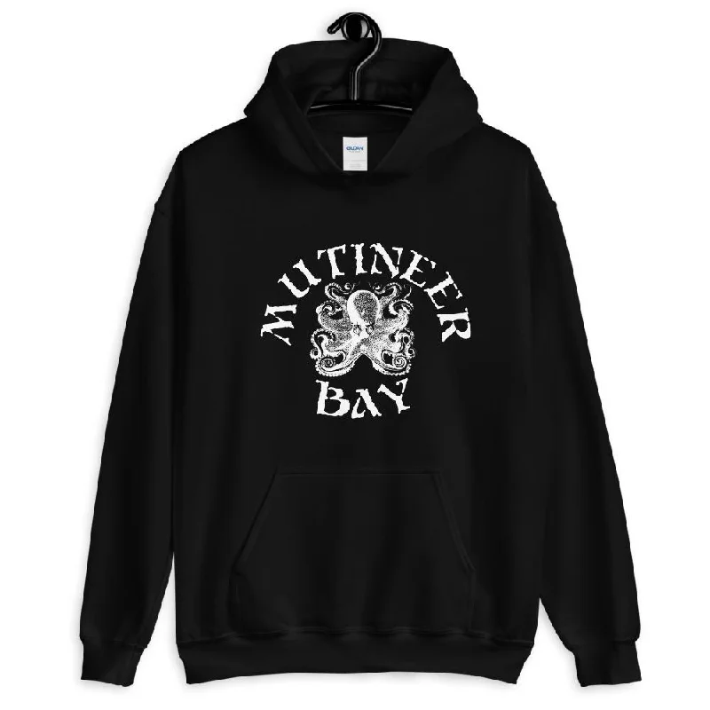 "Mutineer Bay" Unisex Hoodie Sleek Men's Metallic