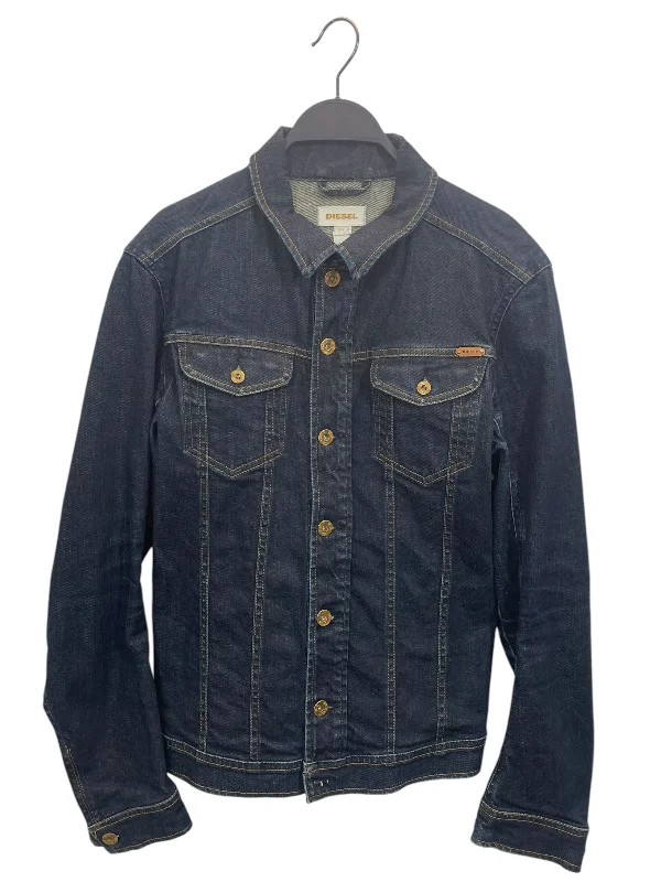 DIESEL/Denim Jkt/M/Cotton/IDG/GOLD HARDWARE Bohemian Men's Free