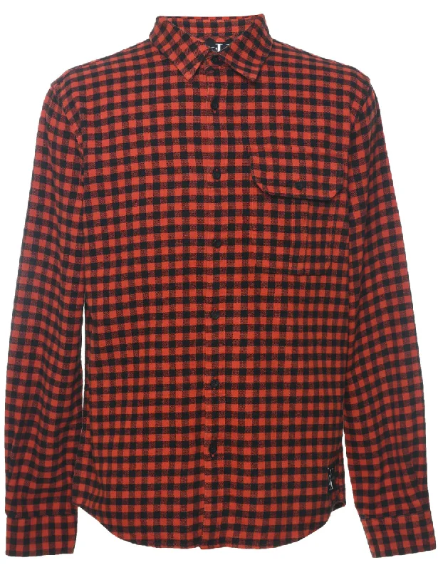 Calvin Klein Checked Shirt - L Laid