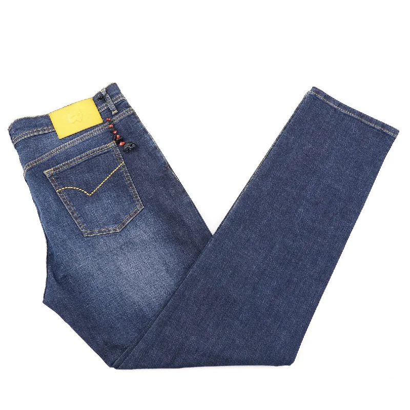 Marco Pescarolo Straight Fit Denim Jeans Traditional Men's Country