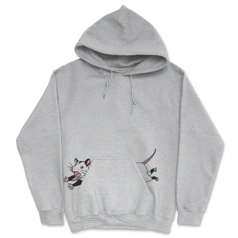 Possum Hoodie Youthful Men's Anime