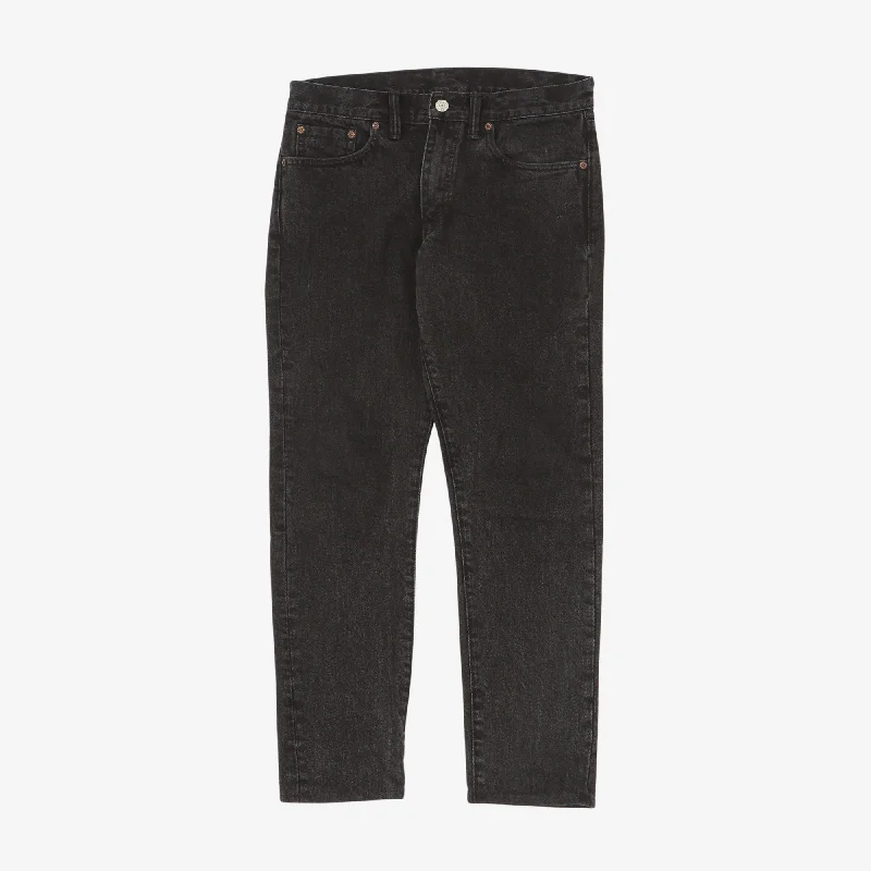 Slim Narrow Selvedge Denim Casual Men's Loose