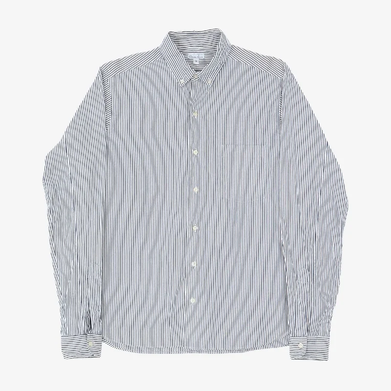 Striped BD Shirt Traditional Men's Country