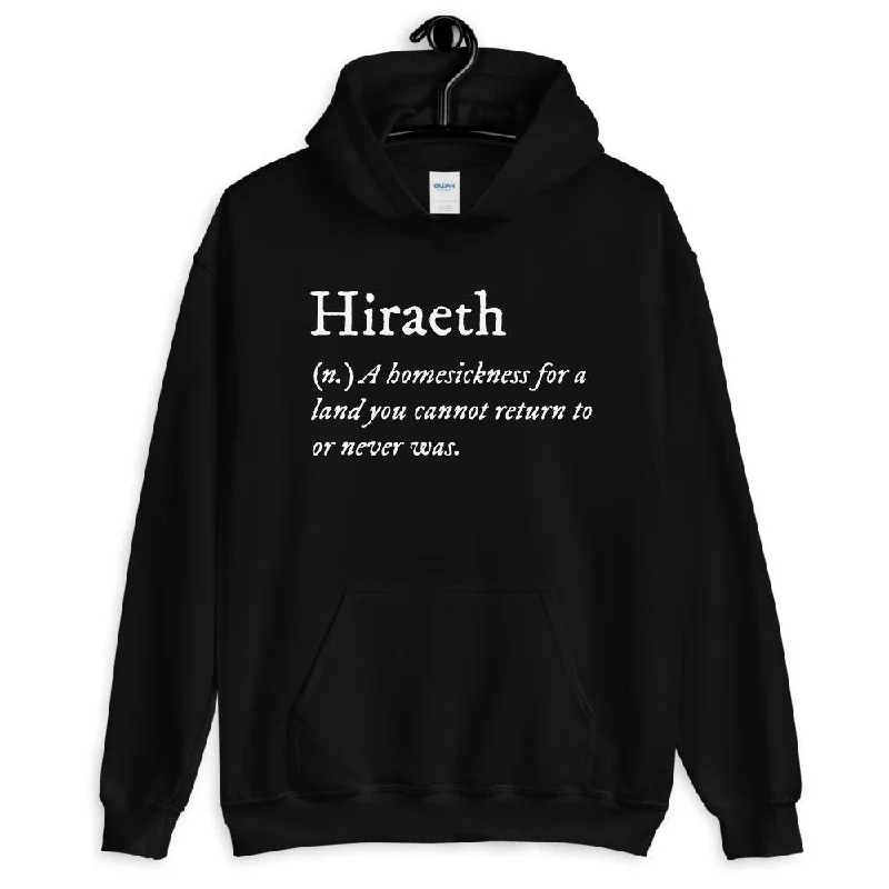 "Hiraeth" Unisex Hoodie Elegant Men's Formal 