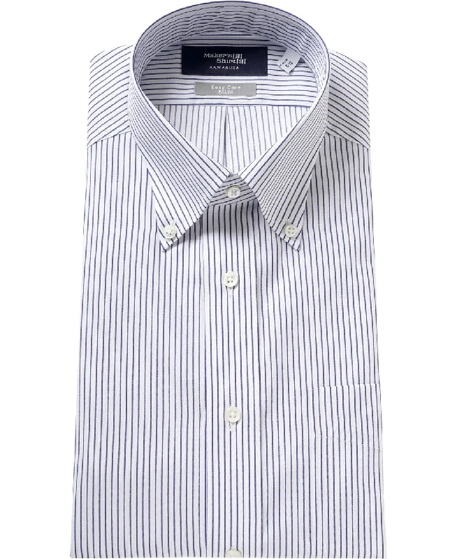 TOKYO SLIM FIT - Button Down Twill J-TECH EASY CARE Polished Men's Satin