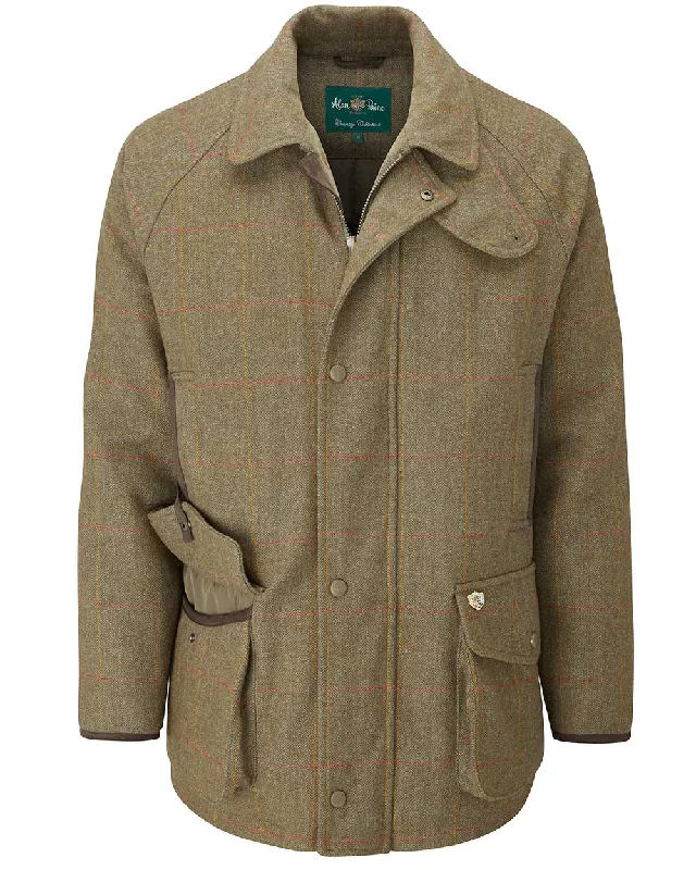 Alan Paine Combrook Tweed Waterproof Coat Cool Men's Distressed