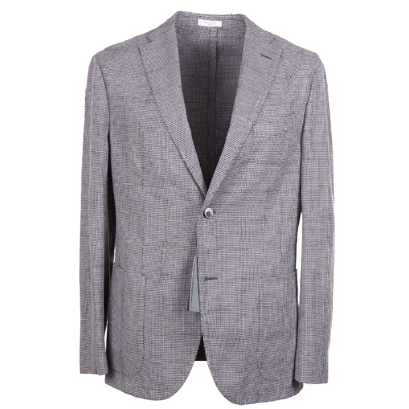 Boglioli Wool-Cotton-Mohair 'K Jacket' Sport Coat Laid