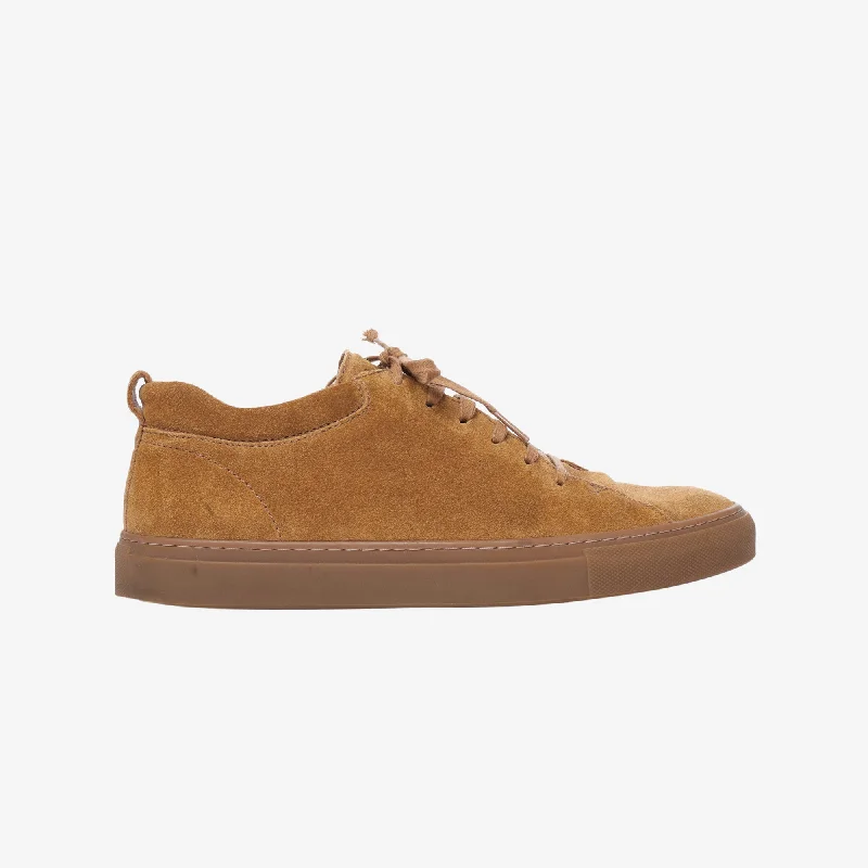 Low Suede Sneakers Laid