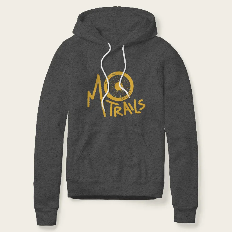 MO TRAILS Hoodie - Deep Heather Modern Men's 