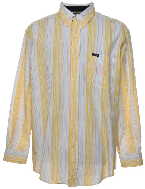 Multi-colour Shirt - L Polished Men's Satin