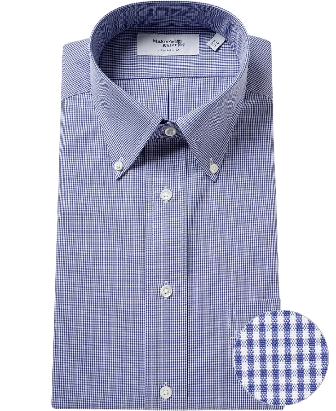 TOKYO CLASSIC FIT - Button Down Broadcloth Practical Men's Multi