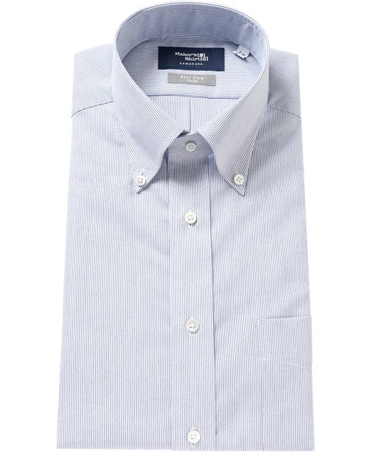 TOKYO SLIM FIT - Button Down Easy Care Panama Hip Men's Retro