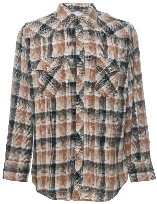 Wrangler Checked Shirt - L Youthful Men's Anime