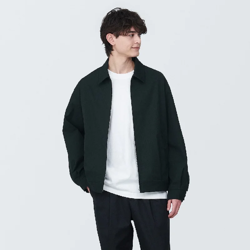 Water Repellent Blouson Jacket Laid