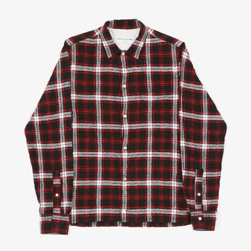 Check Shirt Traditional Men's Wool