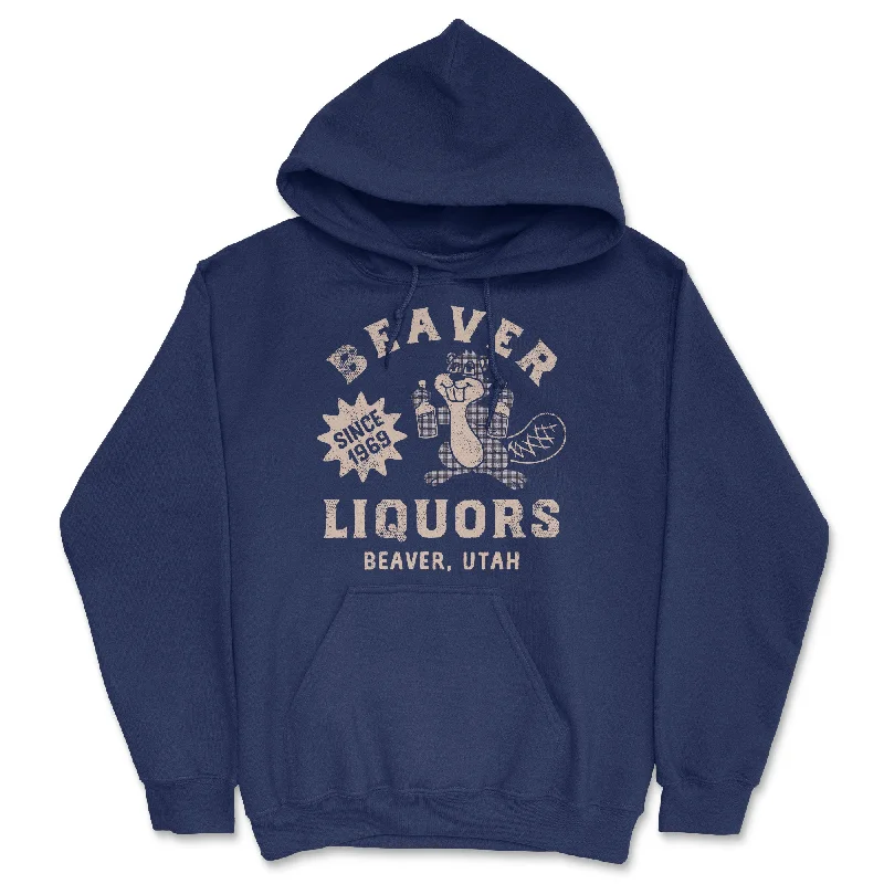 Beaver Liquors Hoodie Youthful Men's Anime