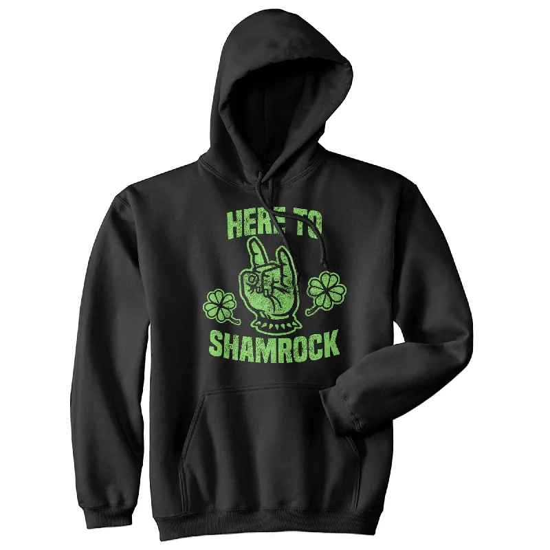 Here To Shamrock Hoodie Stylish Men's Tropical 