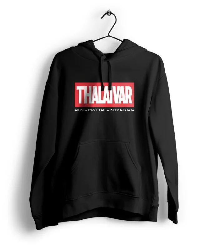 Thalaivar Cinematic Universe Hoodie | Superstar Tribute Hoodie Relaxed Men's Australian 