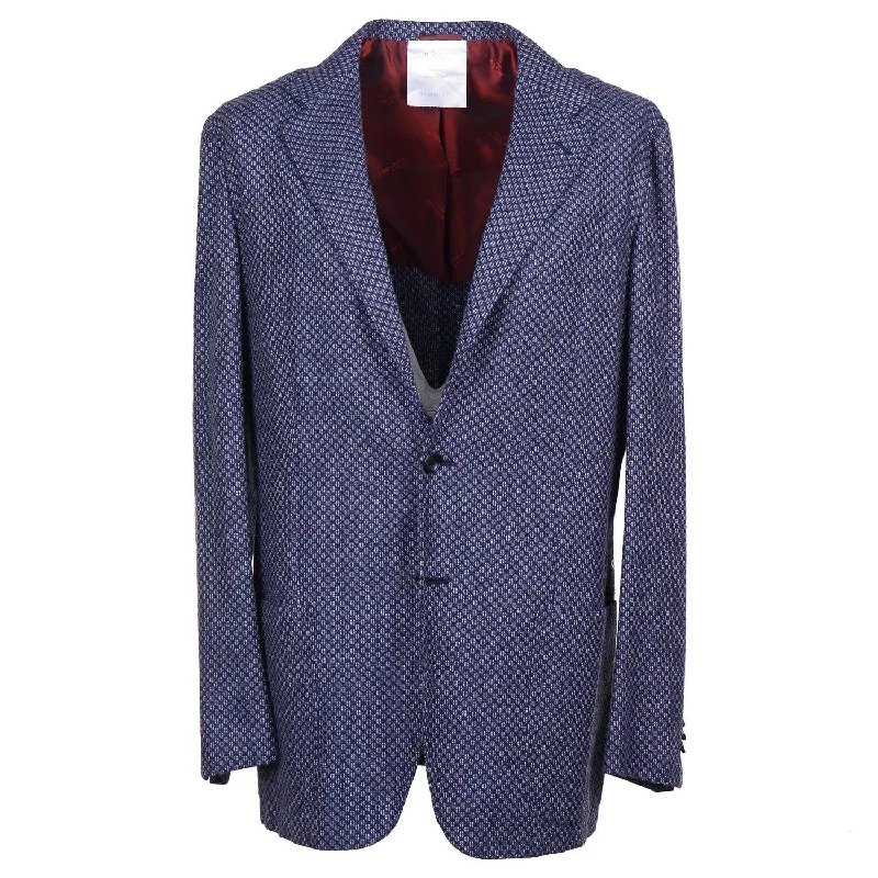 Kiton Unstructured Cashmere Sport Coat Modern Men's Tech