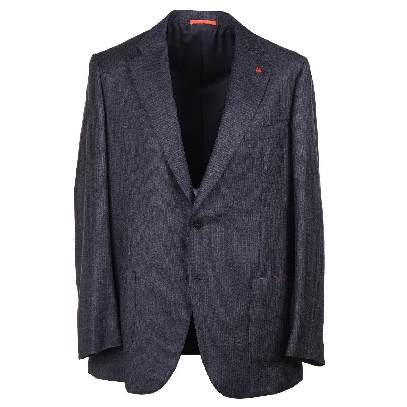 Isaia Soft Wool and Cashmere Suit Hip Men's Urban