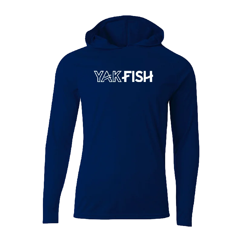 #YAKFISH Performance Long Sleeve Hoodie Bohemian Men's Free