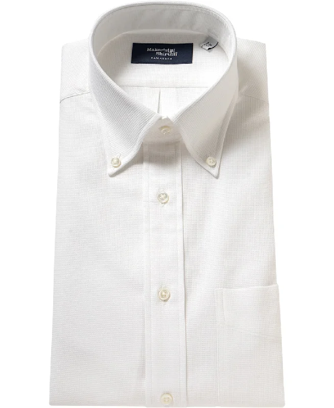 TOKYO SLIM FIT -  Button Down Dobby Preppy Men's College