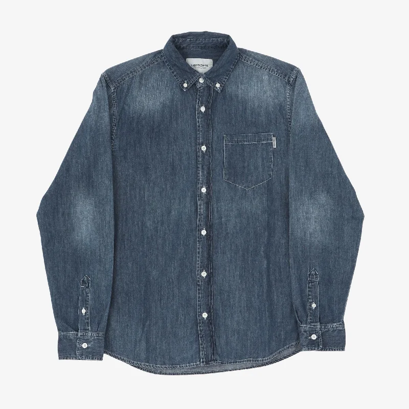 WIP Chambray Shirt Relaxed Men's Beach