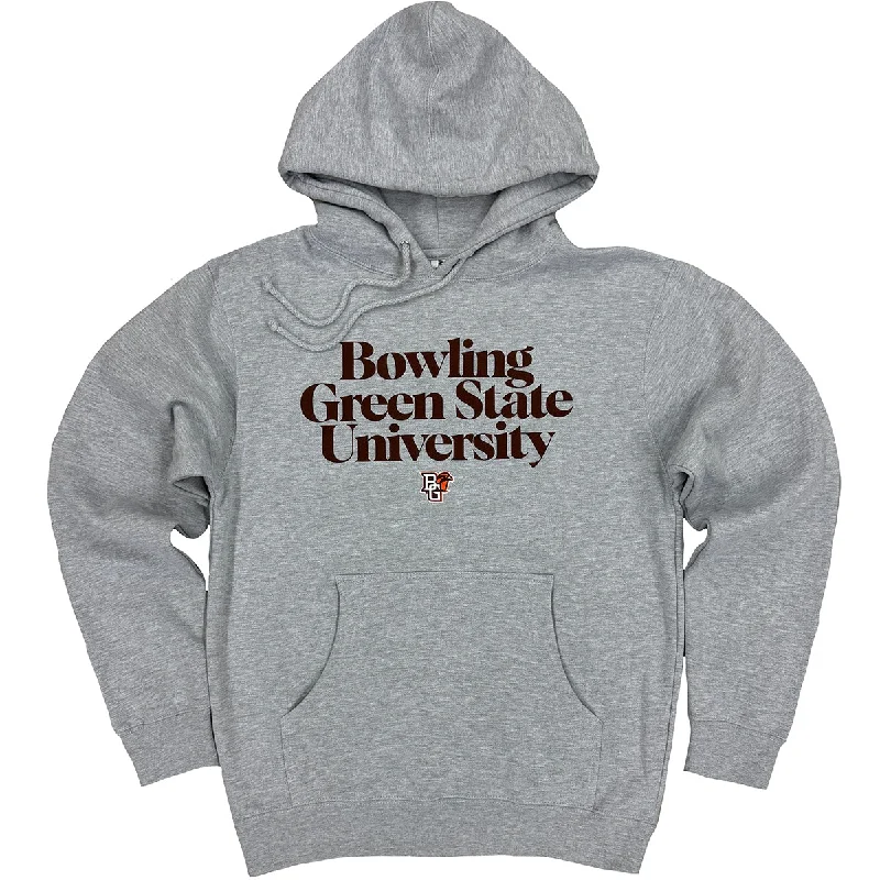 Bowling Green State University Hoodie Preppy Men's College