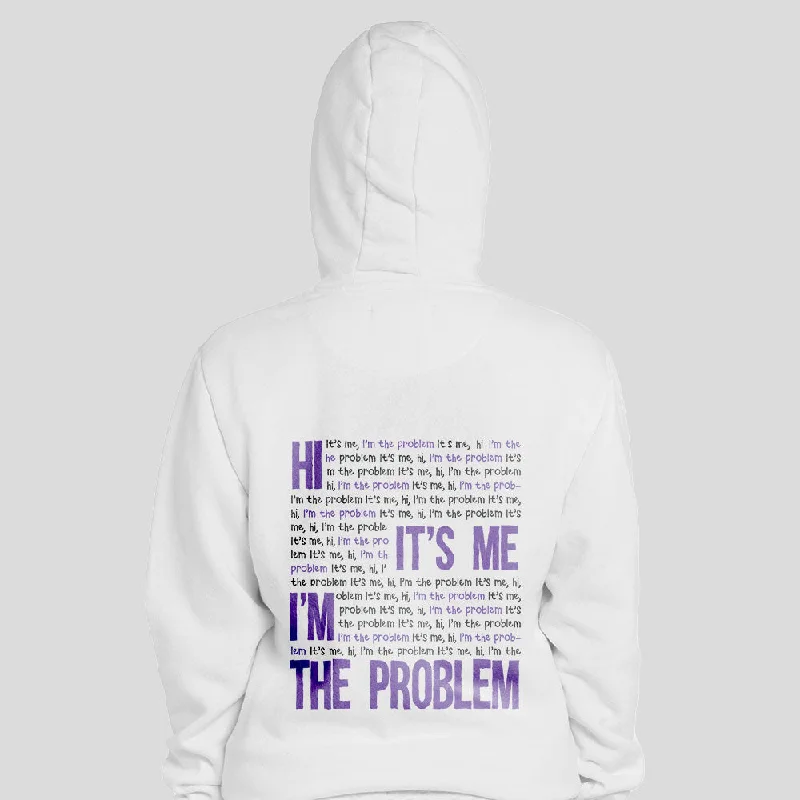 I'm The Problem | Swiftie Hoodie (Back-Print) Sophisticated Men's French